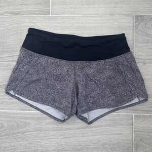 Lululemon Athletica women’s speed up running shorts size 4